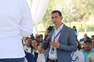 SOSTIENE LORENA ALFARO ENCUENTRO CON TRABAJADORES DE JAPAMI 
