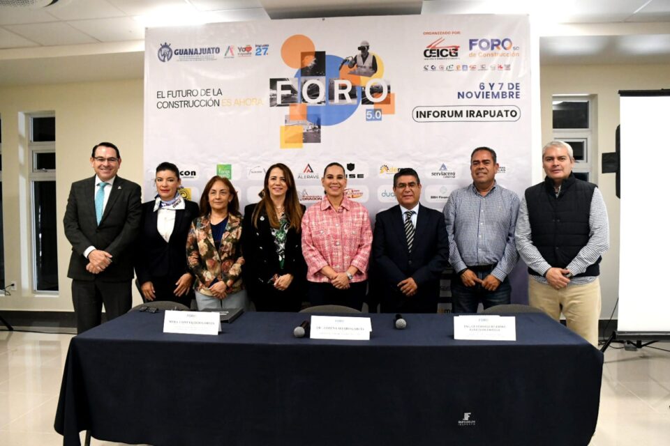 ES IRAPUATO SEDE DEL FORO DE LA CONSTRUCCIÓN 5.0