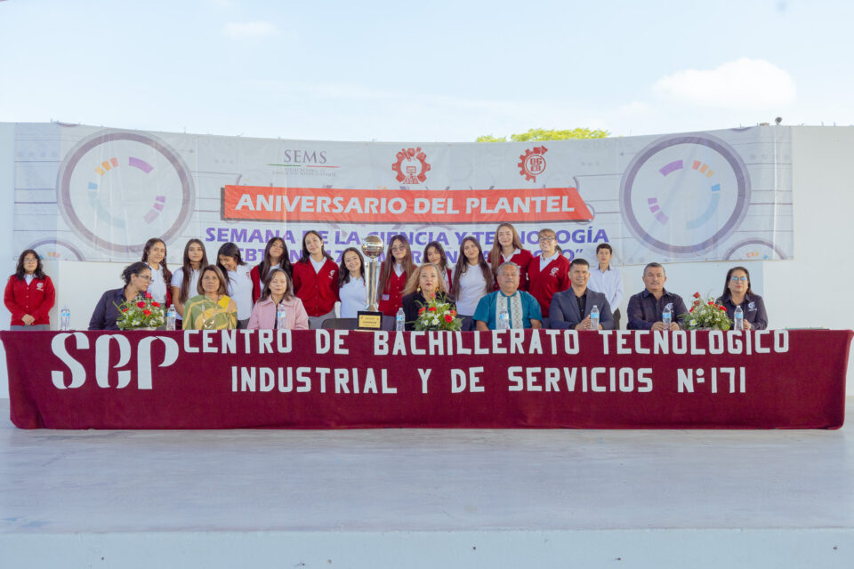 CBTis No. 171 celebra su XLII Aniversario con la Semana Cultural, Académica, Deportiva, Tecnológica e Integral 2025
