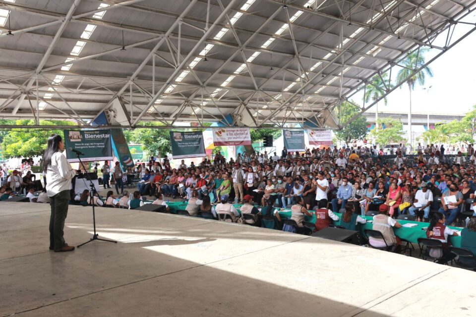 ● El operativo de entrega de apoyo será del 22 al 29 de octubre y para esta primera entrega se convocó a 17 mil personas cuyas viviendas ya fueron censadas por las y los servidores de la nación