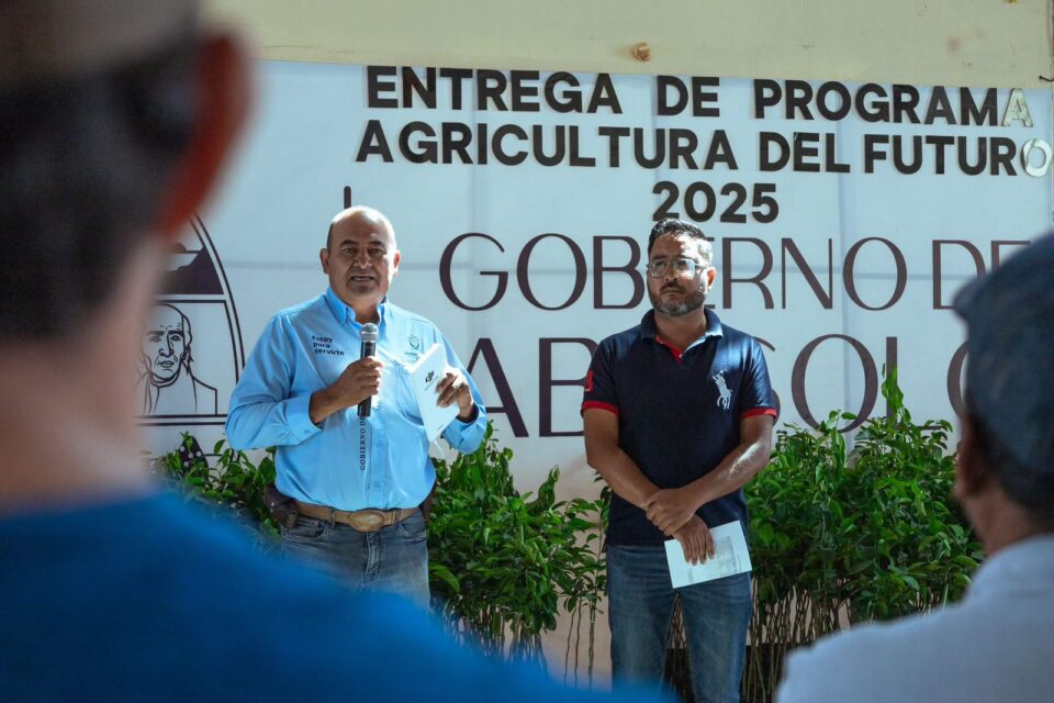 Impulsan el campo abasolense con la entrega de más de 6 mil de árboles de limón a través del programa “Agricultura del Futuro 2025”