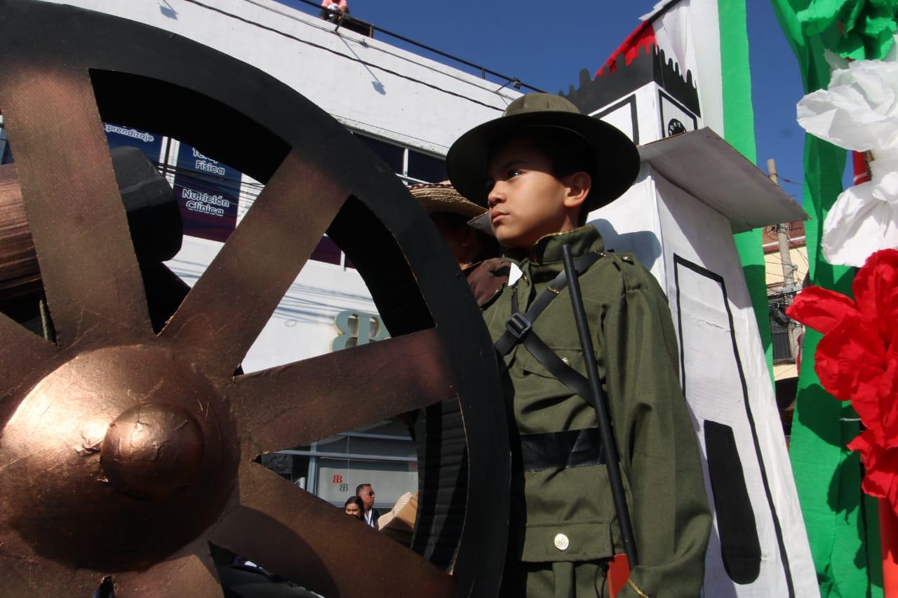 CELEBRAN CON ENTUSIASMO EL 115 ANIVERSARIO DE LA REVOLUCIÓN MEXICANA