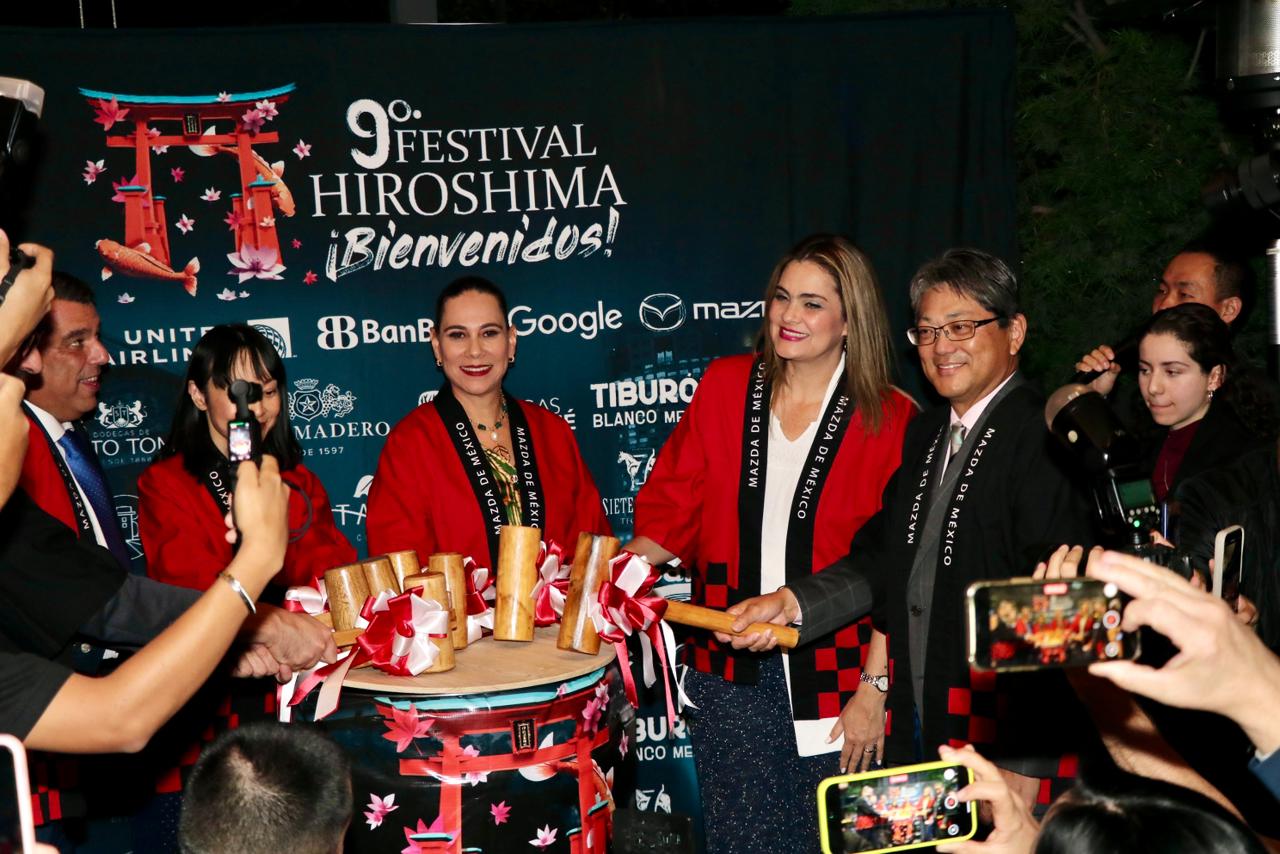 ESTRECHAN LAZOS DE UNIDAD EN FESTIVAL HIROSHIMA EN IRAPUATO