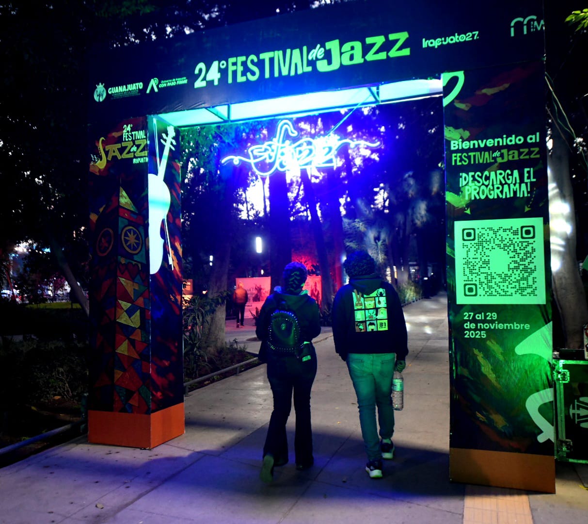 INAUGURAN EDICIÓN 24 DEL
FESTIVAL DE JAZZ EN IRAPUATO