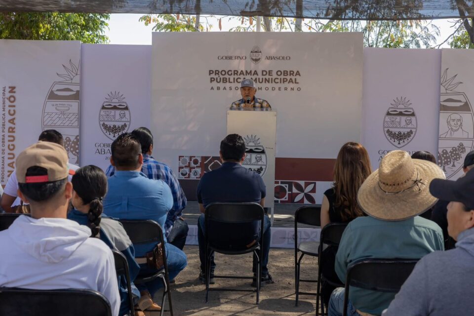 Job Gallardo inaugura rehabilitación de drenaje en El Tepocate y Florida de González