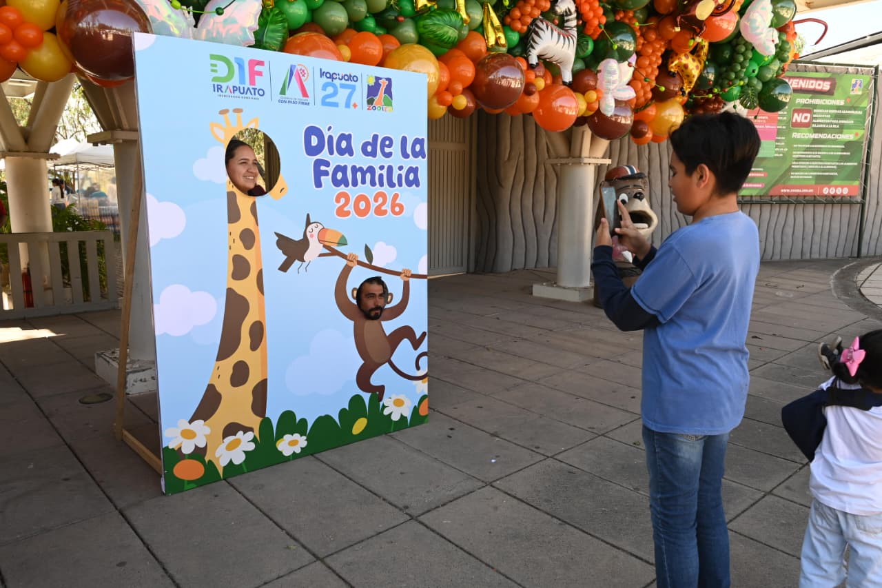 IRAPUATO CELEBRA LA UNIÓN Y LOS VALORES EN EL DÍA DE LA FAMILIA  