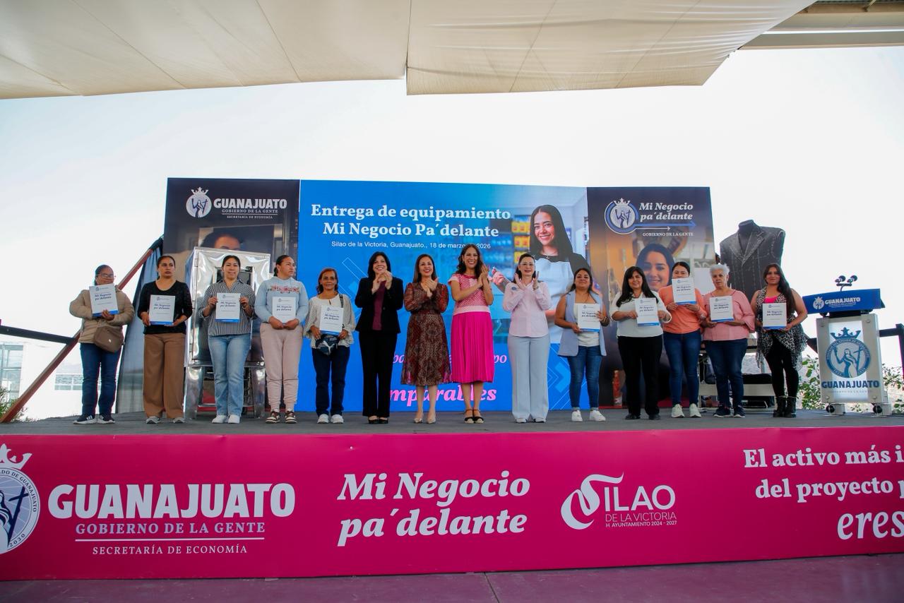 Entrega Gobernadora apoyos a emprendedoras con “Mi Negocio Pa’Delante”.
