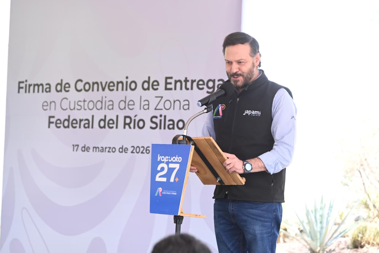 GOBIERNO DE IRAPUATO FIRMA CONVENIO PARA LA CUSTODIA Y CONSERVACIÓN DEL RÍO SILAO
