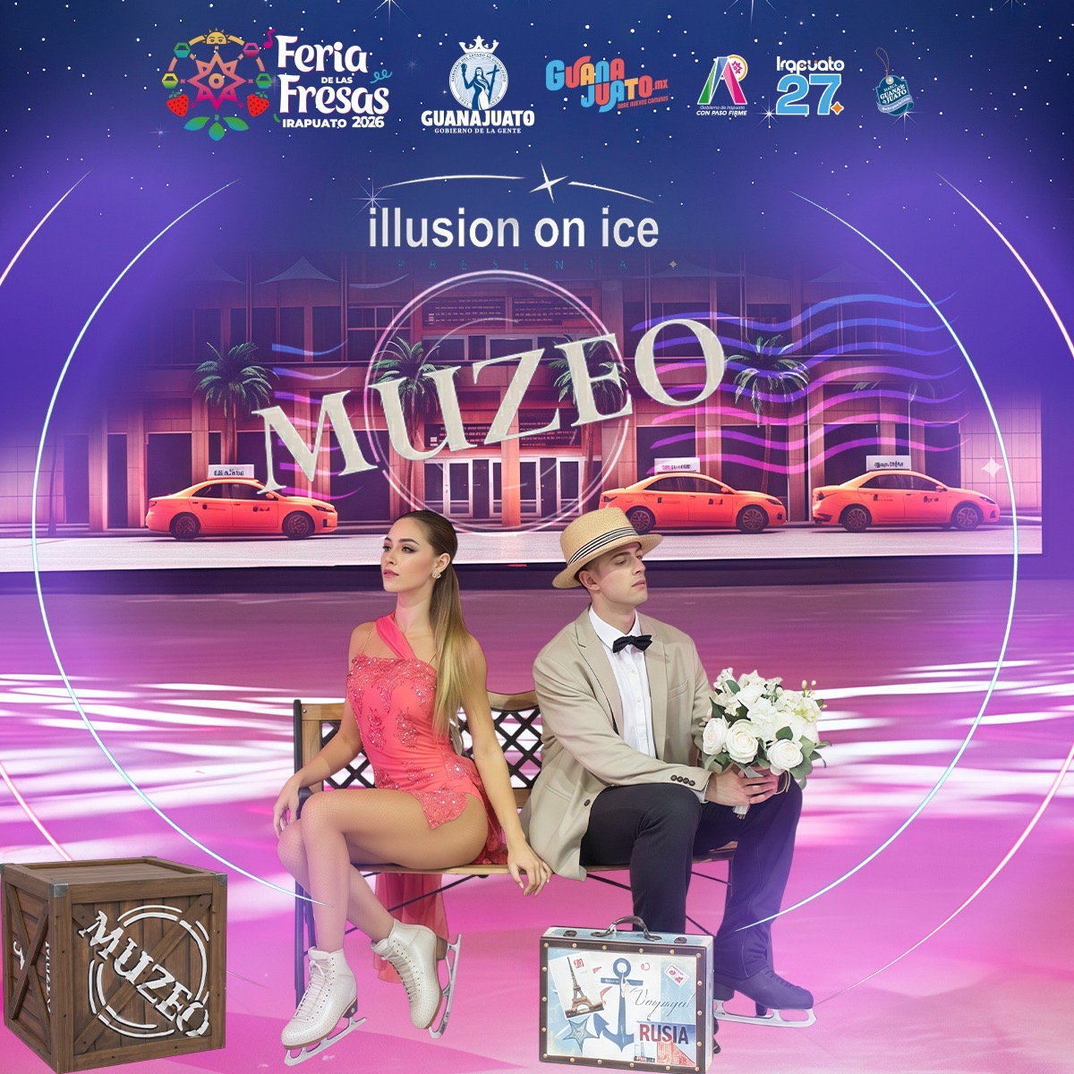 LLEGA ILLUSION ON ICE “MUZEO”
A LA FERIA DE LAS FRESAS 2026