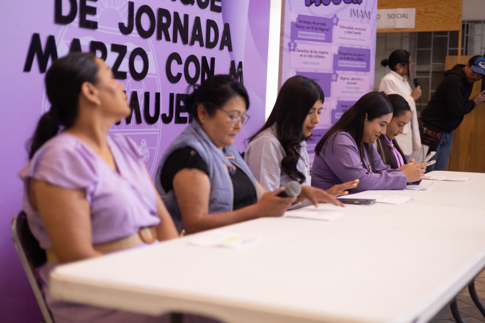 Presentan calendario de actividades “Marzo con M de Mujeres”