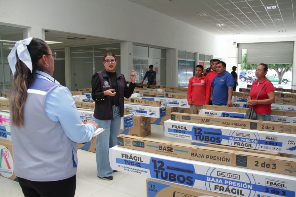 IRAPUATO REFUERZA ECONOMÍA FAMILIAR Y CUIDADO AMBIENTAL CON ENTREGA DE CALENTADORES SOLARES