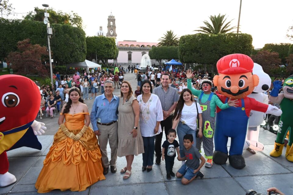 ARRANCA FESTIVAL DE LA NIÑEZ EN EL CENTRO HISTÓRICO DE IRAPUATO