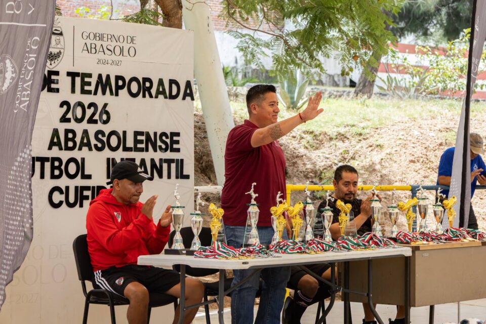 CONCLUYE LA TEMPORADA 2026 DE LA LIGA ABASOLENSE DE FÚTBOL INFANTIL CUFIDE
