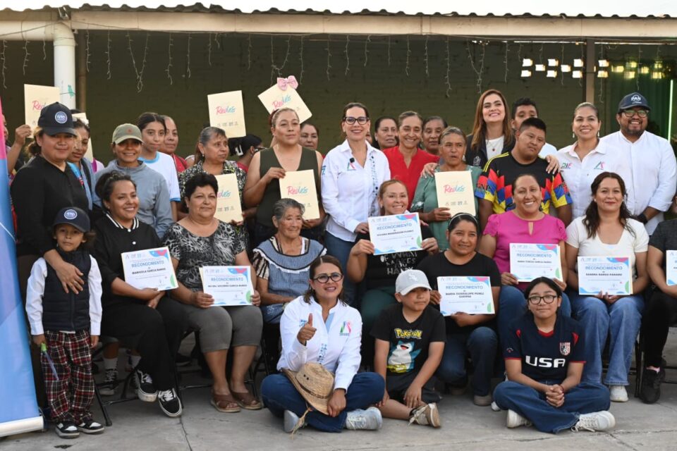 CONCLUYE EL PROGRAMA “REDES Y ESPACIOS DE PAZ” EN LA CANDELARIA Y EL ZAPOTE